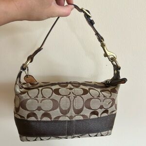Small brown Coach purse